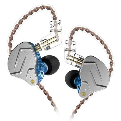 Наушники KZ Acoustics ZSN Pro без микрофона (синий)