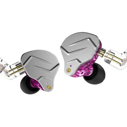 Наушники KZ ZSN Pro без микрофона (фиолетовый)