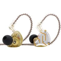 KZ Acoustics ZS10 Pro с микрофоном (блики золотого)