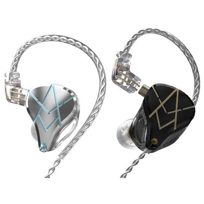 Наушники KZ Acoustics ASX без микрофона (серебристый)