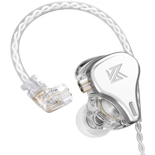 Наушники KZ DQ6 без микрофона (серебристый)