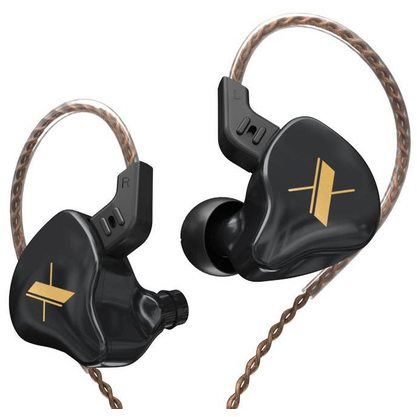 Наушники KZ EDX без микрофона (черный)