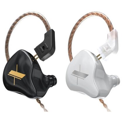 Наушники KZ EDX с микрофоном (черный)