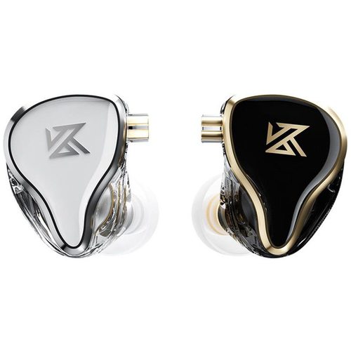 Наушники KZ ZAS с микрофоном (белый)