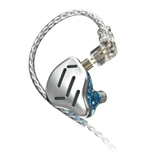 Наушники KZ ZAX без микрофона (серебристый)