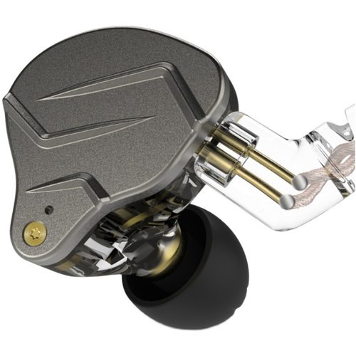 Наушники KZ Acoustics ZSN Pro с микрофоном (серый)