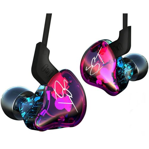 Наушники KZ ZST без микрофона (фиолетовый)