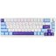 Игровая клавиатура KZZI K68 Pro Blue Sea Rainbow Axis Switch