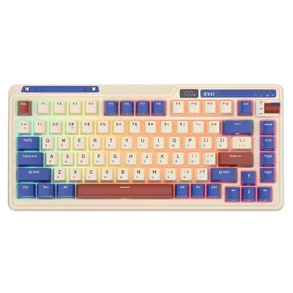 Игровая клавиатура KZZI K75 Pro Rhine Moment Linear Switch (RU)