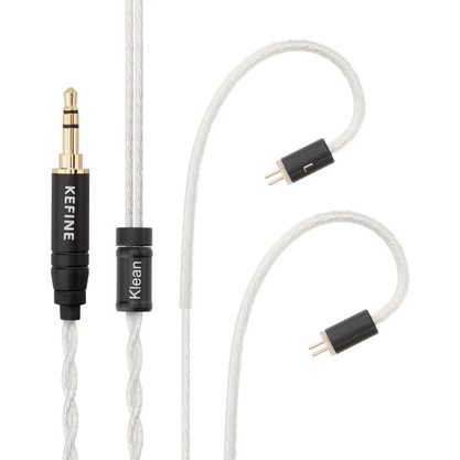 Наушники Kefine Klean без микрофона 3.5 мм (серебристый)