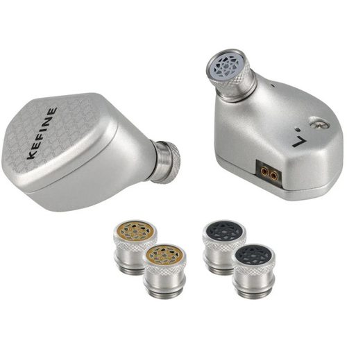 Наушники Kefine Klean без микрофона 3.5 мм (серебристый)