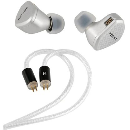 Наушники Kefine Klean без микрофона 3.5 мм (серебристый)