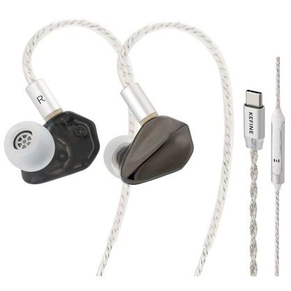 Наушники Kefine Loric с микрофоном USb Type-C (черный)