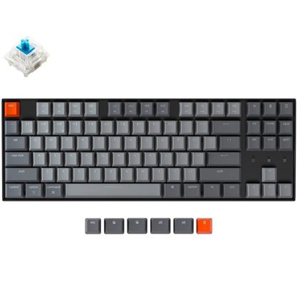 Игровая клавиатура Keychron K8 RGB TKL (Blue Switch)