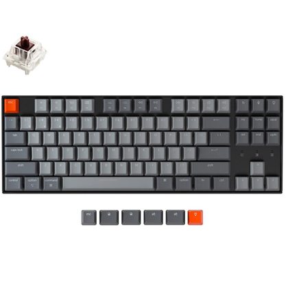 Игровая клавиатура Keychron K8 RGB TKL (Brown Switch) RU