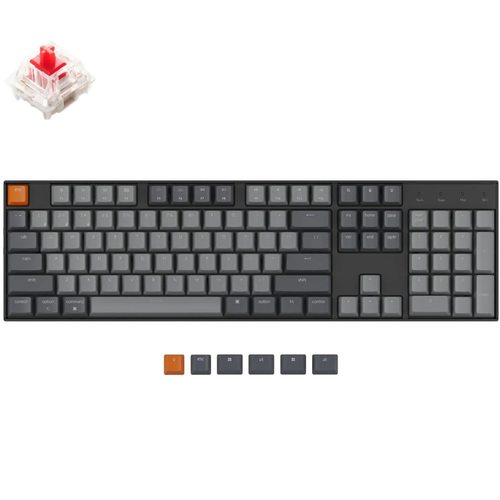 Игровая клавиатура Keychron K10 Full size RGB Red switch