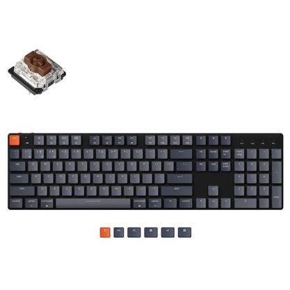 Игровая клавиатура Keychron K5 SE RGB (Keychron Low Profile Optical Brown)