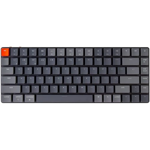 Игровая клавиатура Keychron K3 Ultra-Slim Wireless V2 RGB RED Optical Hot Swappable