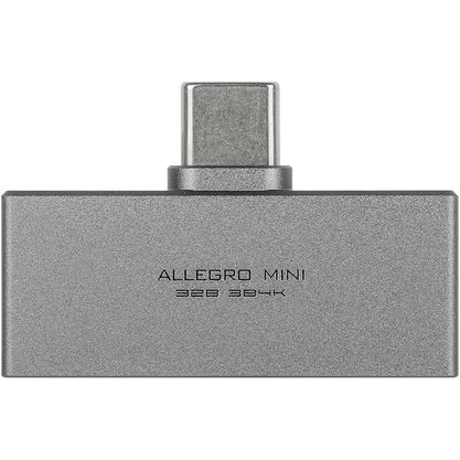 Портативный усилитель и ЦАП Kiwi Ears Allegro Mini (титановый)