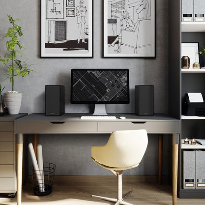 Стационарная колонка Klipsch R-50PM (черный)