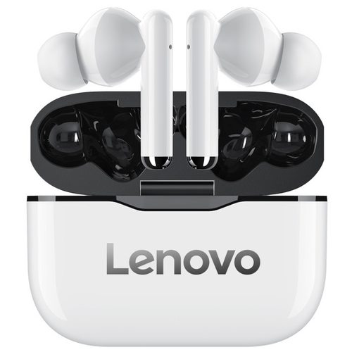Беспроводные наушники Lenovo LP1 (белый с черным)