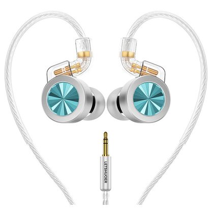 Наушники Letshuoer D02 Aqua (3.5 мм)