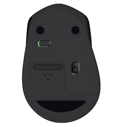 Мышка офисная Logitech M330 Silent Plus (черный)