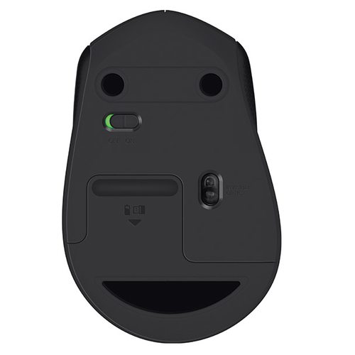 Мышка офисная Logitech M330 Silent Plus (черный)