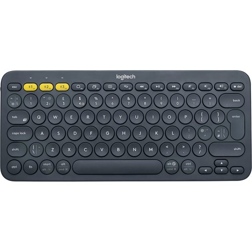 Клавиатура офисная Logitech K380 Multi-Device Graphite (темно-серый)