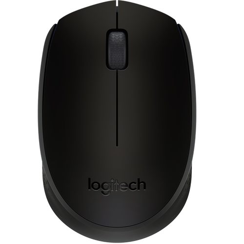 Мышка офисная Logitech M171 (черный/серый)