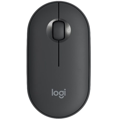 Мышка офисная Logitech M350 Pebble Graphite (черный)