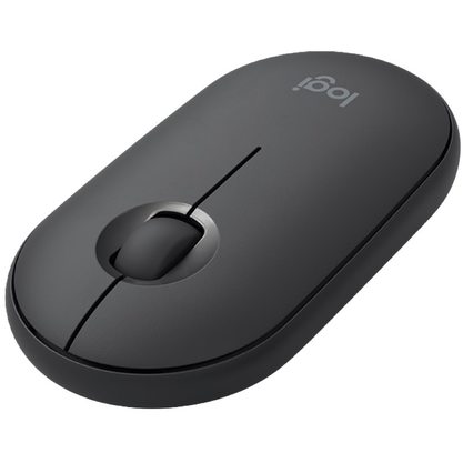 Мышка офисная Logitech M350 Pebble Graphite (черный)
