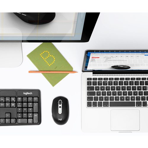 Мышка офисная Logitech M585 Multi-Device (черный)