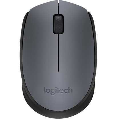 Мышка офисная Logitech M170 (черный/серый)