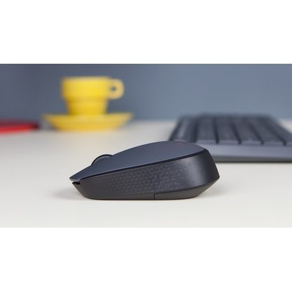 Мышка офисная Logitech M170 (черный/серый)