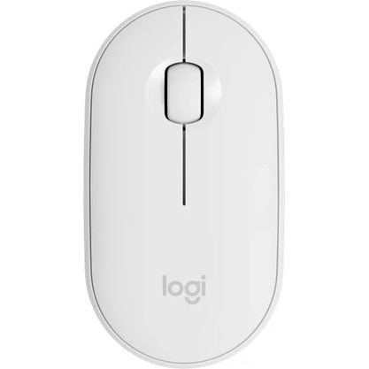 Мышка офисная Logitech Pebble M350 (белый) (Копия)