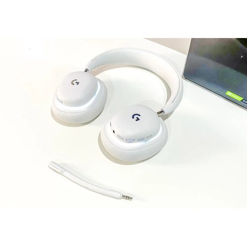 Игровые наушники Logitech G735 (белый)
