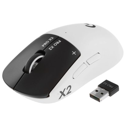 Игровая мышка Logitech Pro X2 Superstrike (серый/черный)