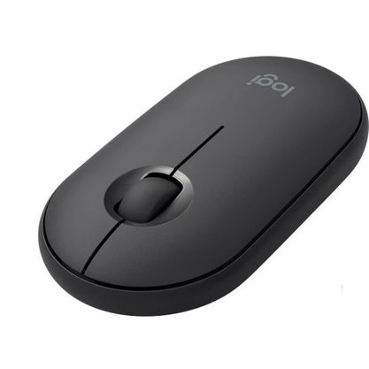 Мышка офисная Logitech Pebble M350 (черный) (Копия)