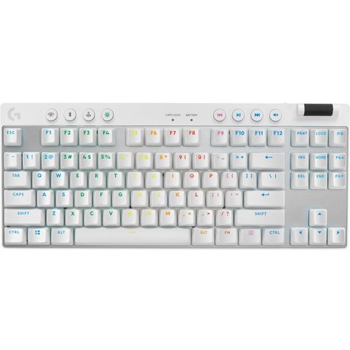 Игровая клавиатура Logitech G Pro X TKL GX Brown Taktile (белый)