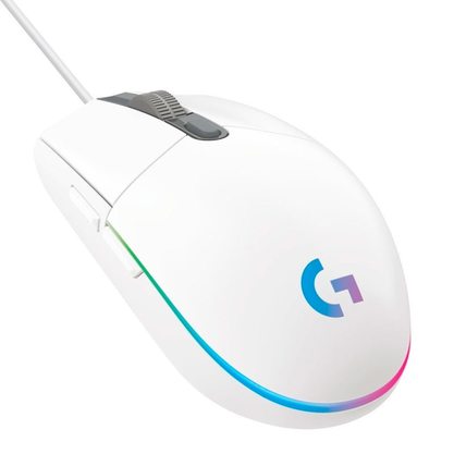 Игровая мышка Logitech G102 Lightsync (replica) белый