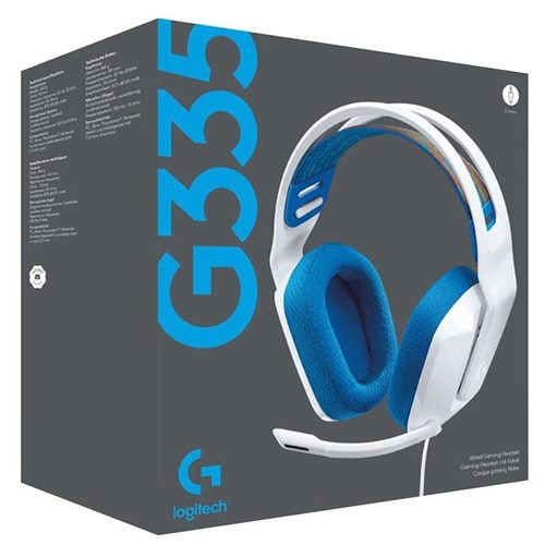 Игровые наушники Logitech G335 (белый)