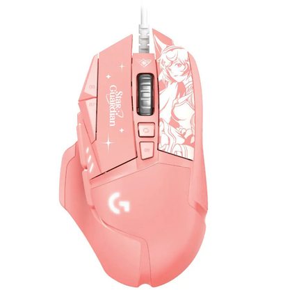 Игровая мышка Logitech G502 Hero AHRI (Sweet Pink)