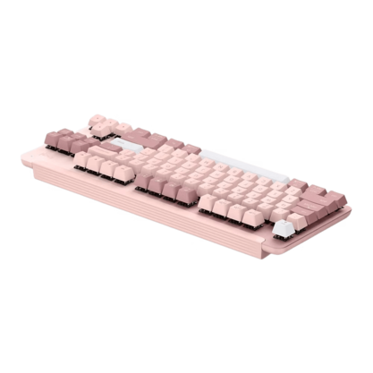 Клавиатура офисная Logitech K855 Red Switch (розовый)