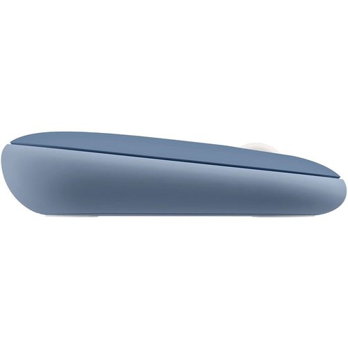 Мышка офисная Logitech M350 Pebble Blueberry (голубой)