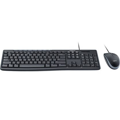 Набор периферии Клавиатура + мышь Logitech MK200