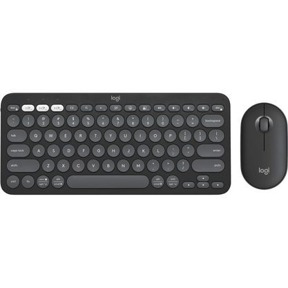 Набор периферии Клавиатура + мышь Logitech PEBBLE 2 COMBO (черный)