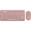 Набор периферии Клавиатура + мышь Logitech PEBBLE 2 COMBO (розовый)