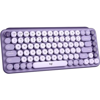 Клавиатура офисная Logitech POP Keys Cosmos (лавандовый)