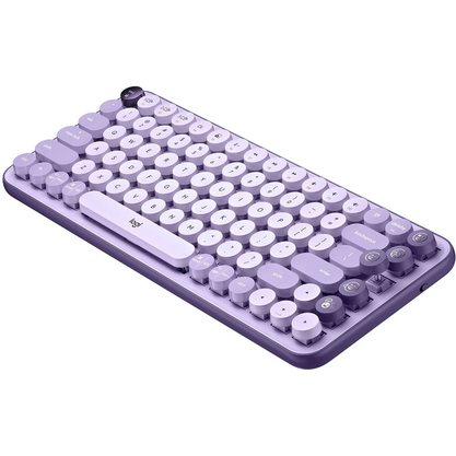 Клавиатура офисная Logitech POP Keys Cosmos (лавандовый)
